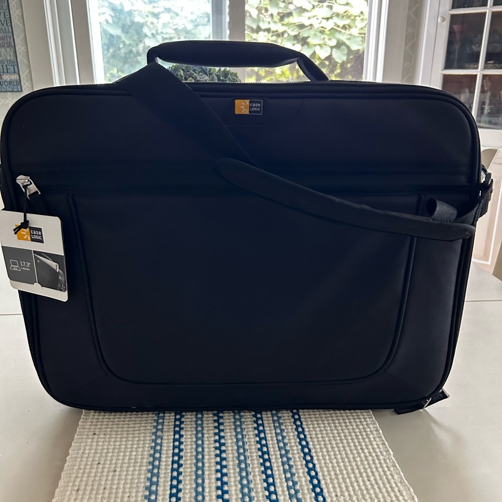 NWTS CAS LOGIC COMPUTER TRAVEL CANVAS BLACK BAG